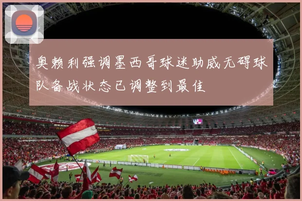 奥赖利强调墨西哥球迷助威无碍球队备战状态已调整到最佳